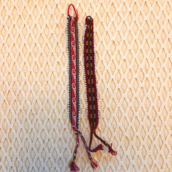 Handmade Woven Peruvian Bracelets - Picture 1 of 3